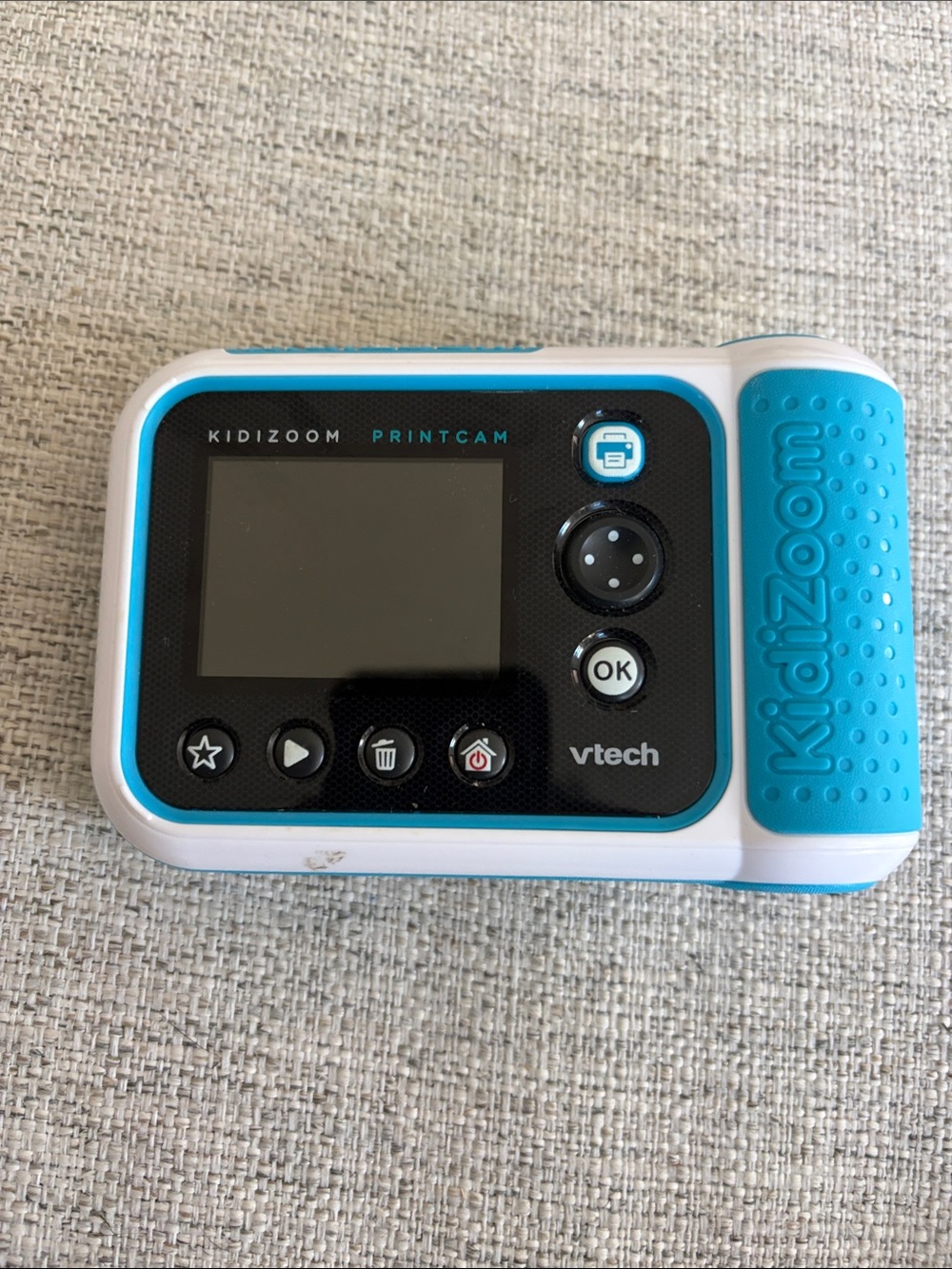 VTech Kidizoom PrintCam Compact Kids Camera - Blue/White
